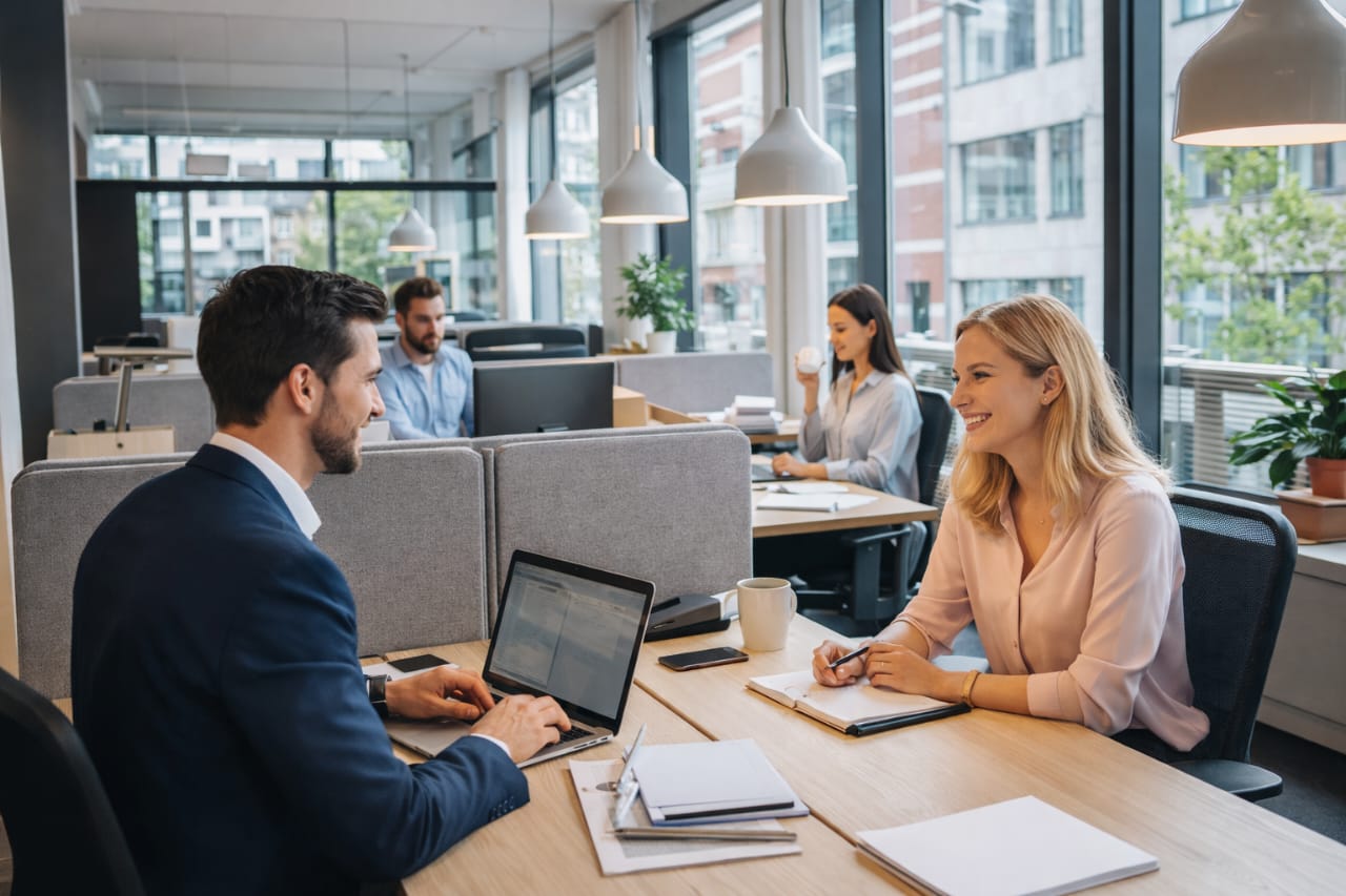 European skyline representing professional life and salary differences across Europe