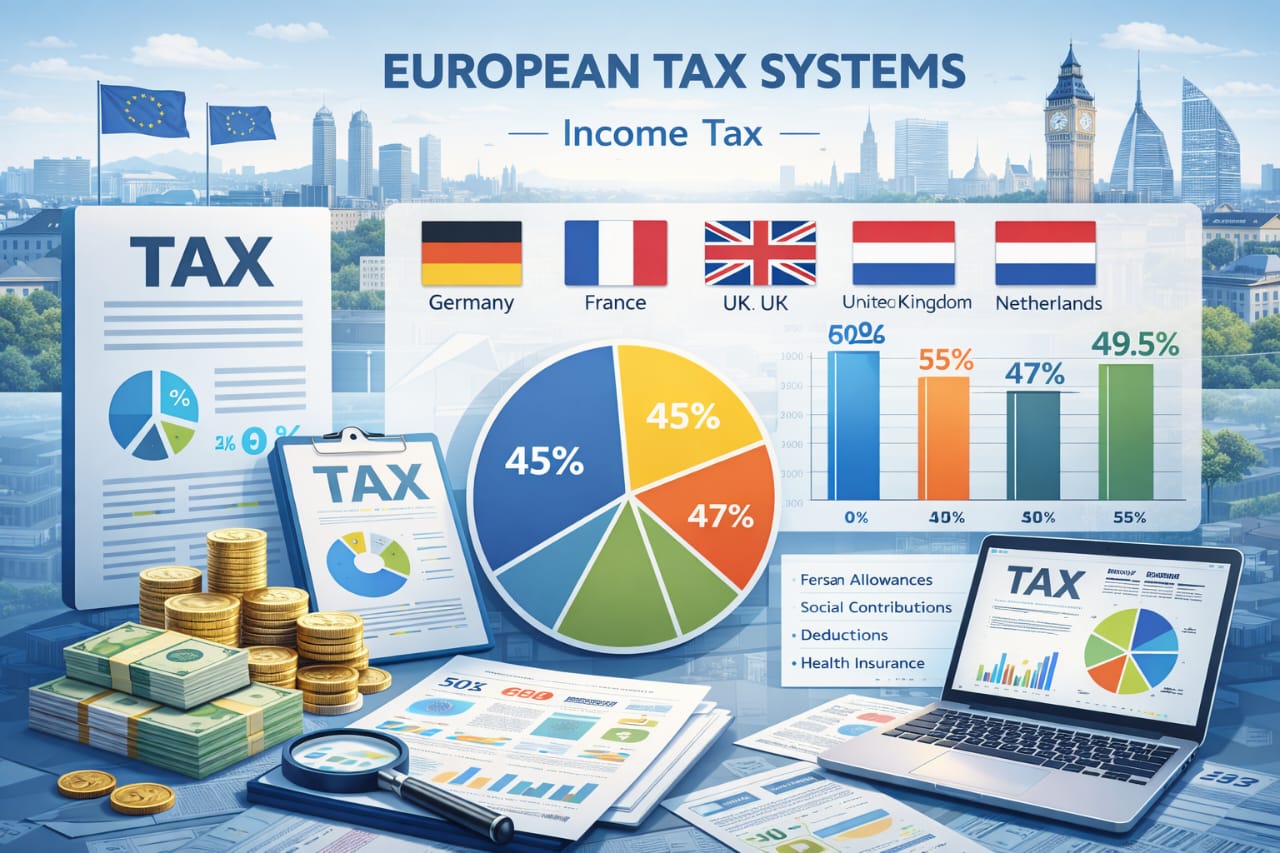 European Tax Systems Explained income tax structure and deductions overview