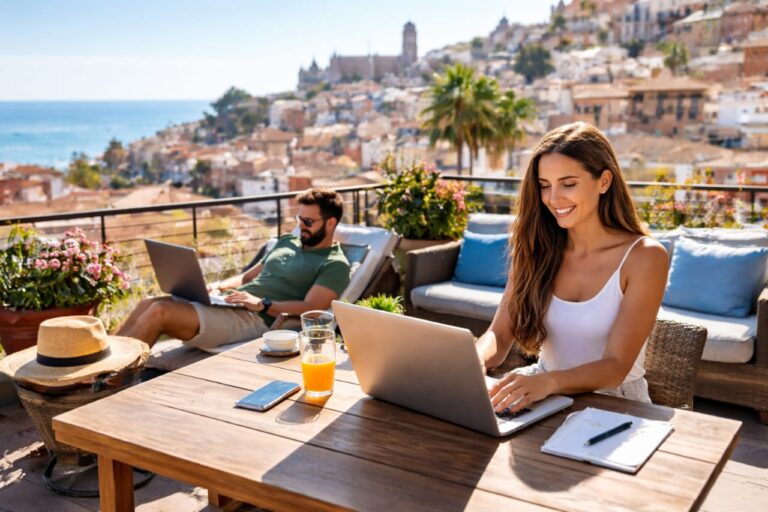 Best European Countries for Remote Work : Salary, Cost of Living & Lifestyle 4 best European countries for remote work digital nomad lifestyle
